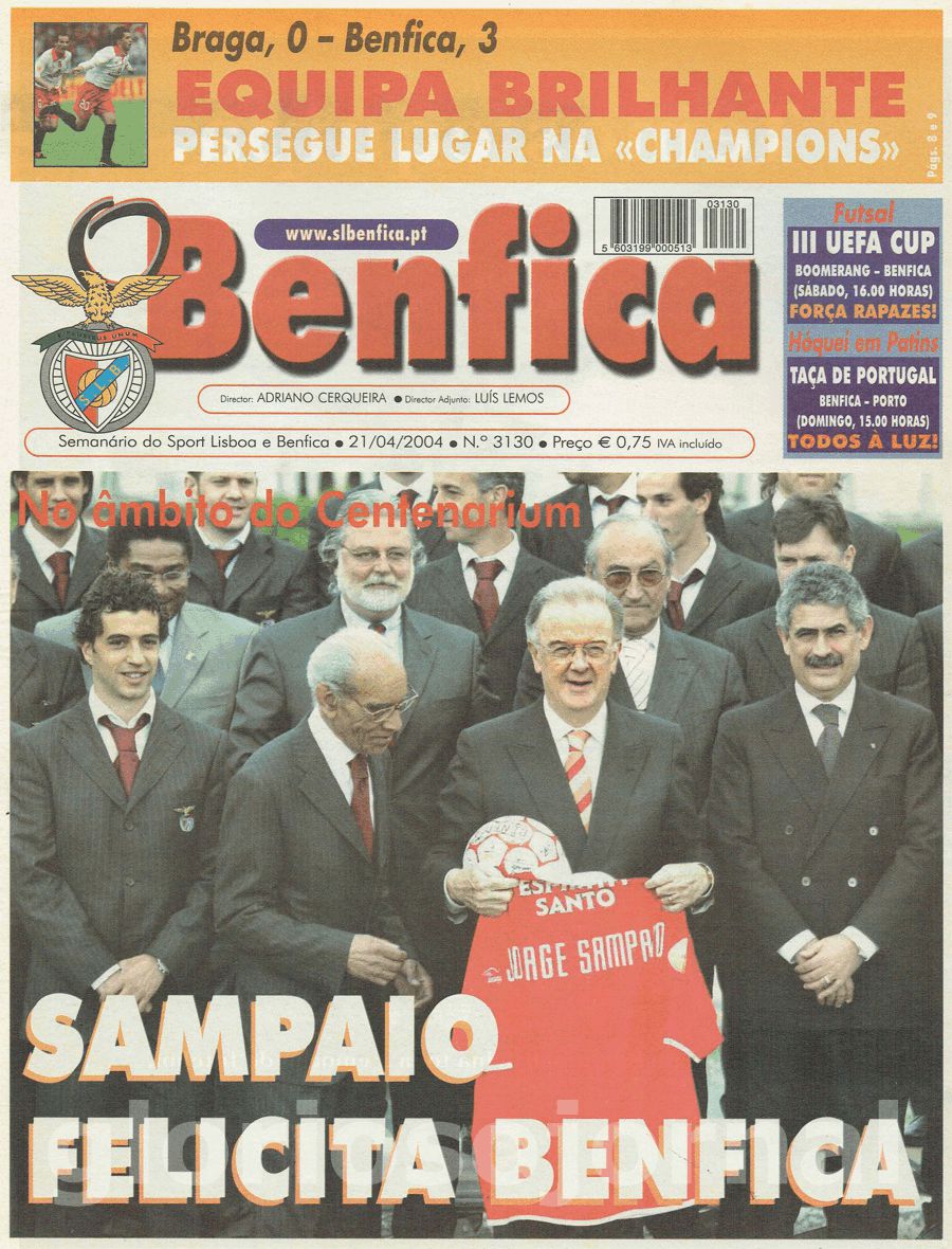 jornal o benfica 3130 2004-04-21